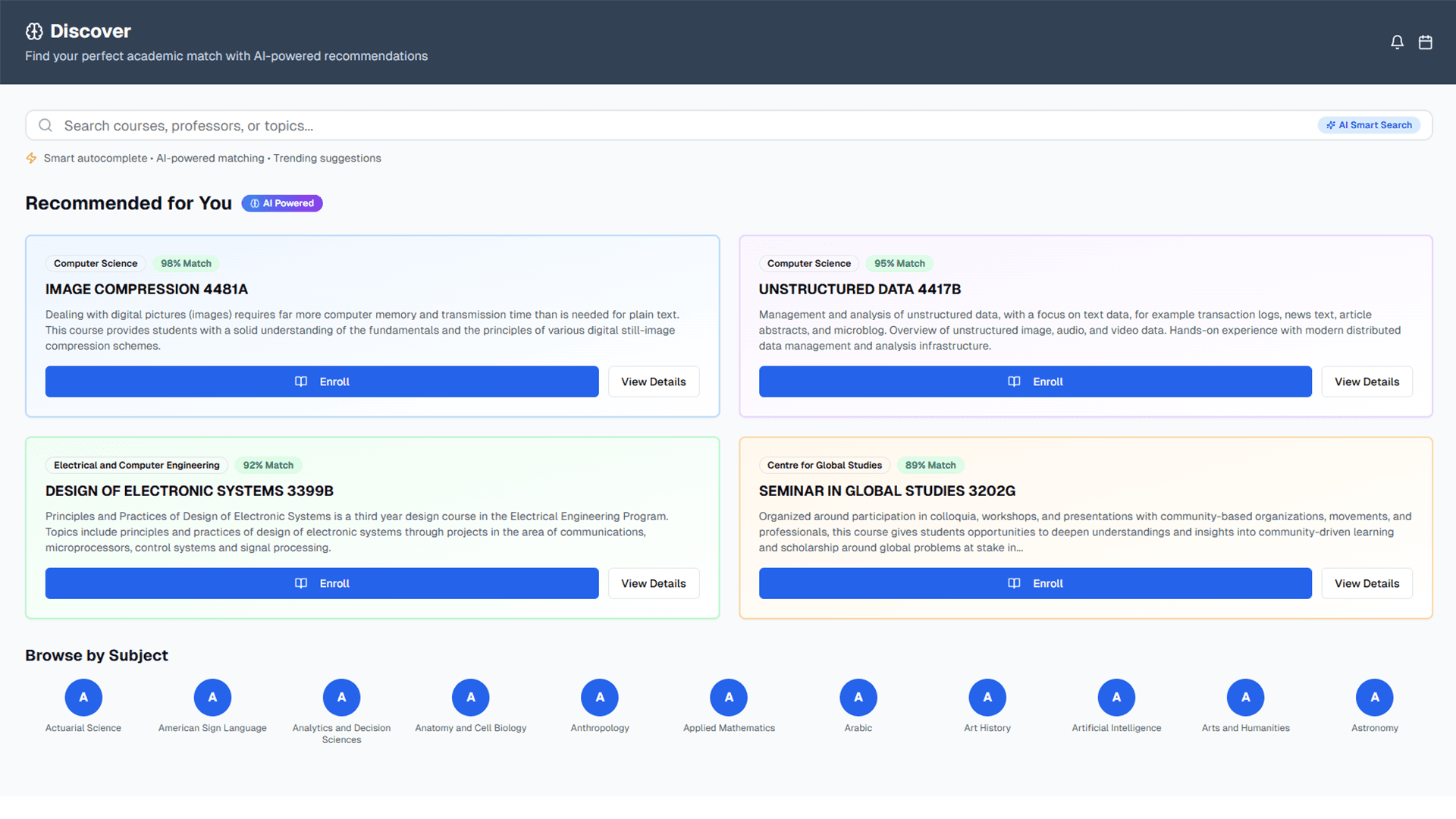 Get Personalized Recommendations